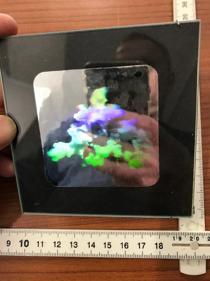 1 Hologramm Bild mit Koralle Meer, Holographie 3D (HX-18) - Bild 3 von 4