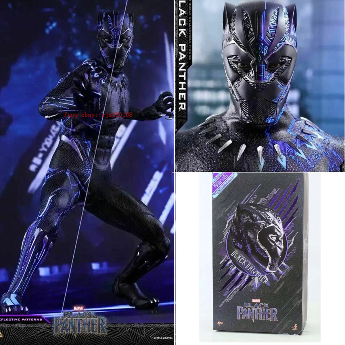 Hot toys best sale black panther mms470