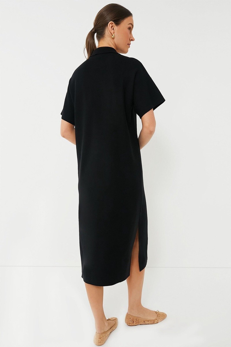 knee length dresses for ladies XiRENA Channing Shirt - Black