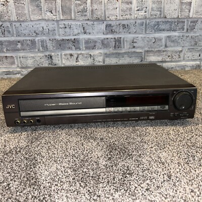 JVC HR-D990U  VCR - Hyper-Bass VCRplus+ Hi-Fi Stereo Recorder No Remote -