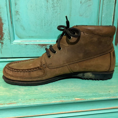 Vintage Women's Open Country Amy Brown Boots Booties 7.5 - 第 5/10 張圖片