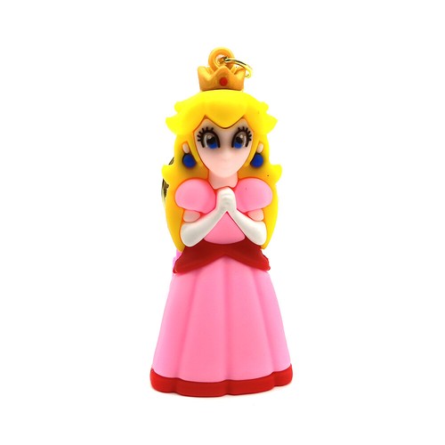 6 Styles Anime Super Mario Schlüsselanhänger Mario Bros Luigi Toad Bowser Figur - Bild 41 von 54
