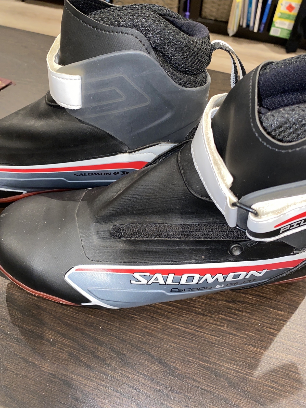 SALOMON Escape 9 Nordic Cross Country Ski Boots Sz EU 45 1/3 US 11 SNS
