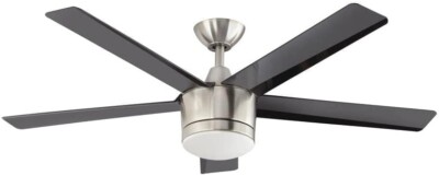 HDC SW1422/48in/BN Merwry 48'' Indoor Brushed Nickel Ceiling Fan Light Kit Remote