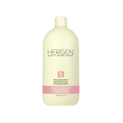 HERGEN P1 Shampoo 400 Ml – Pflegt Fettige Kopfhaut & Normalisiert Die Talgproduktion