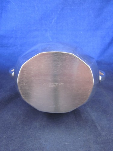 Oneida Silverplate Deauville Community Plate 3 Piece Coffee Set ART DECO 1929 - Picture 17 of 24