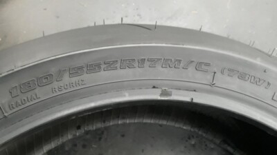 Bridgestone Battlax RS10 180/55 ZR17 73W *** Free Shipping*** | eBay