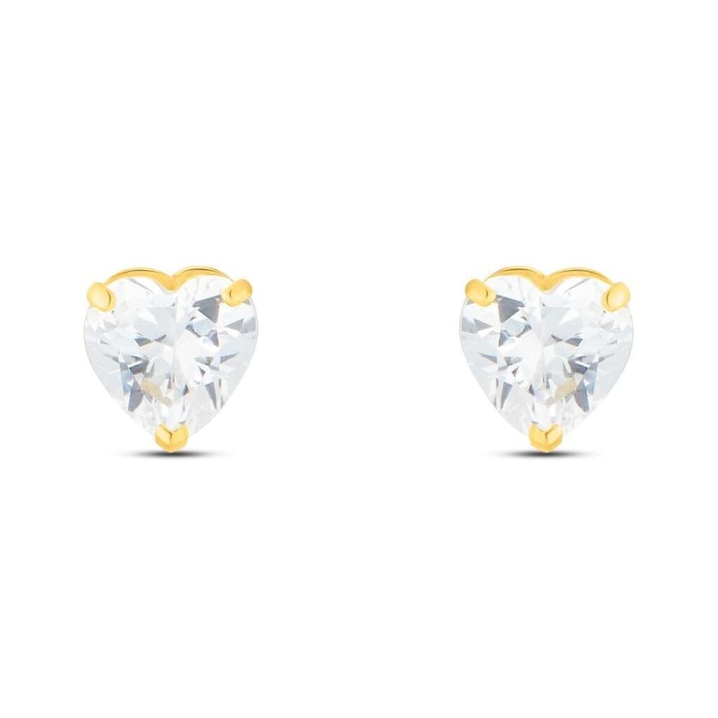Orecchini Donna STROILI 1418109 Oro 9kt 375 Cuore Gold Dorato