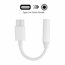 USB-C Type C to 3.5mm Audio Jack Adapter Realtek DAC Hi-res for Moto Z / Droid