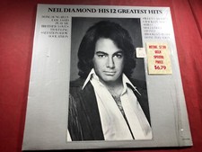 V3-58 NEIL DIAMOND His 12 Greatest Hits ... 1974 ... MCA-2106