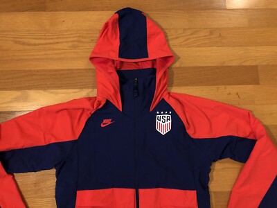 New S Nike Team USA AWF USWNT Woven Hoodie Jacket World Cup CZ4334