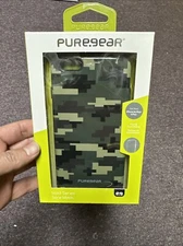 Puregear Motif Case for Apple iPhone 6 Plus/6s Plus-Green Camouflage BRAND NEW