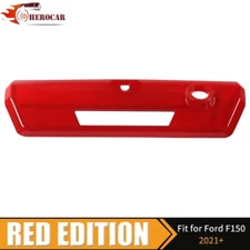 🌟Tailgate Door Handle Cover Trim Bezel for Ford F150 2021-2025 Red Accessories