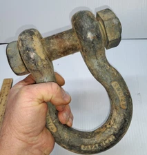 SWL 12 TON 1-1/4 BOLT Pin Shackle 12T Clevis JAPAN