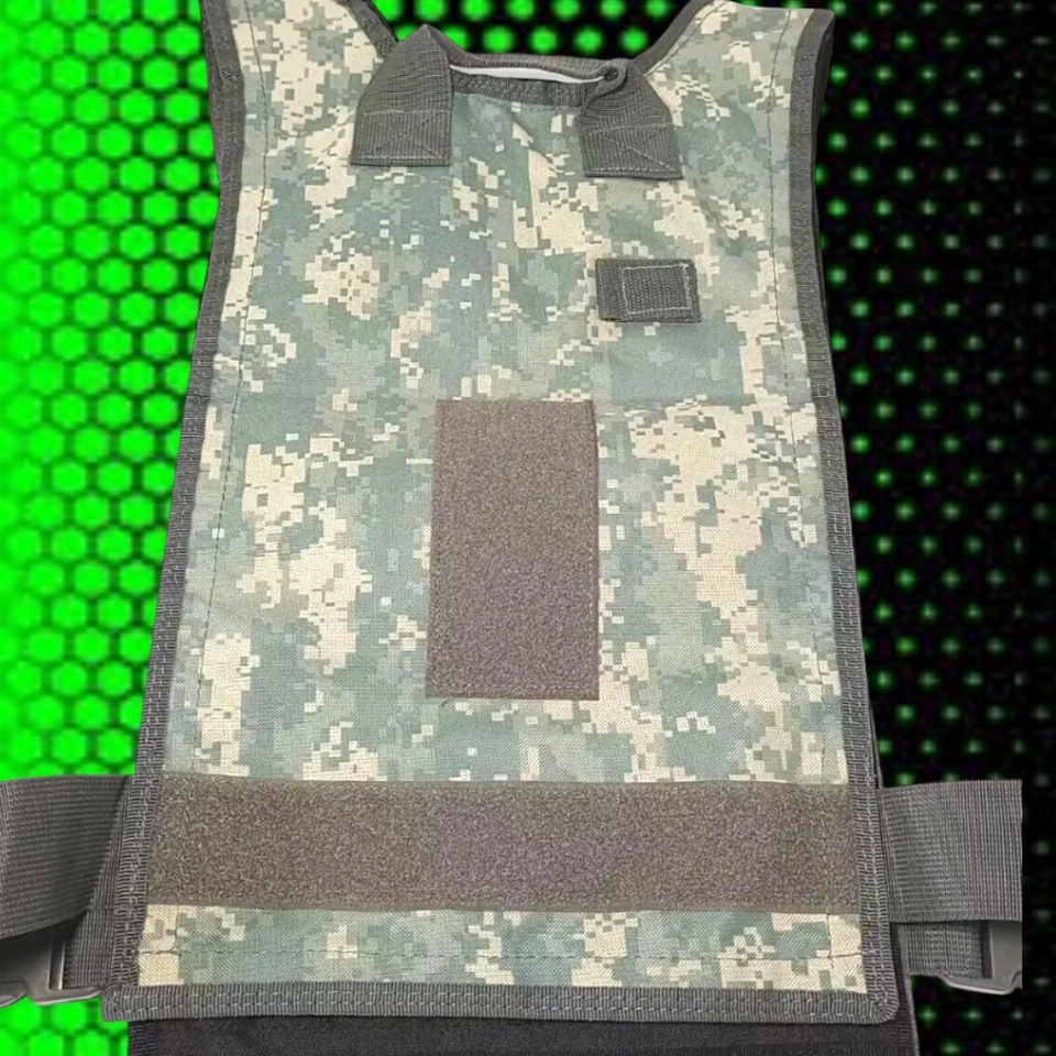 Chaleco táctico camuflaje digital ajustable paintball *LEER DESCRIPCIÓN* Foto 3 de 4