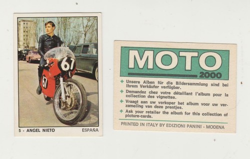 Edizioni Panini - Moto 2000 ( 1973 ) - I Grandi Campioni - Foto 4 di 4