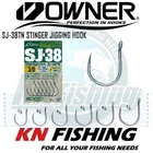 OWNER SJ-38TN STINGER Jigging Hooks Big Game Ultra Strong Japan Sizes 1/0 - 7/0
