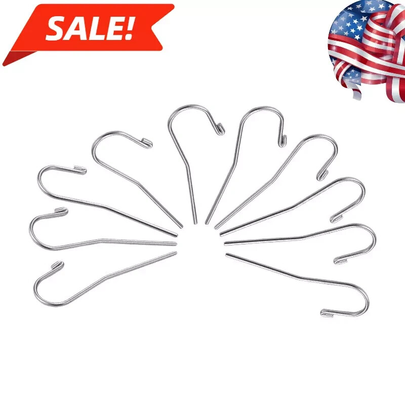 5pcs of Dental Stainless Steel Lip Hook Apex Locator Canal Finder Dental Endo