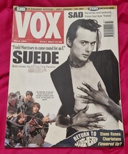 VOX MAGAZINE MARCH 1994 SUEDE SID VICIOUS SPECIAL STONE ROSES MARK E SMITH HANKS