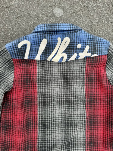 Camicia cappotto flanella pesante 2013 Off-White by Virgil Abloh Pyrex - Foto 6 di 15