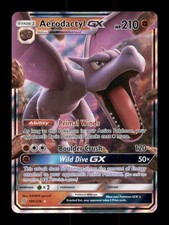 Aerodactyl GX Ultra Rare Holo SM - Unified Minds 106/236 DMG