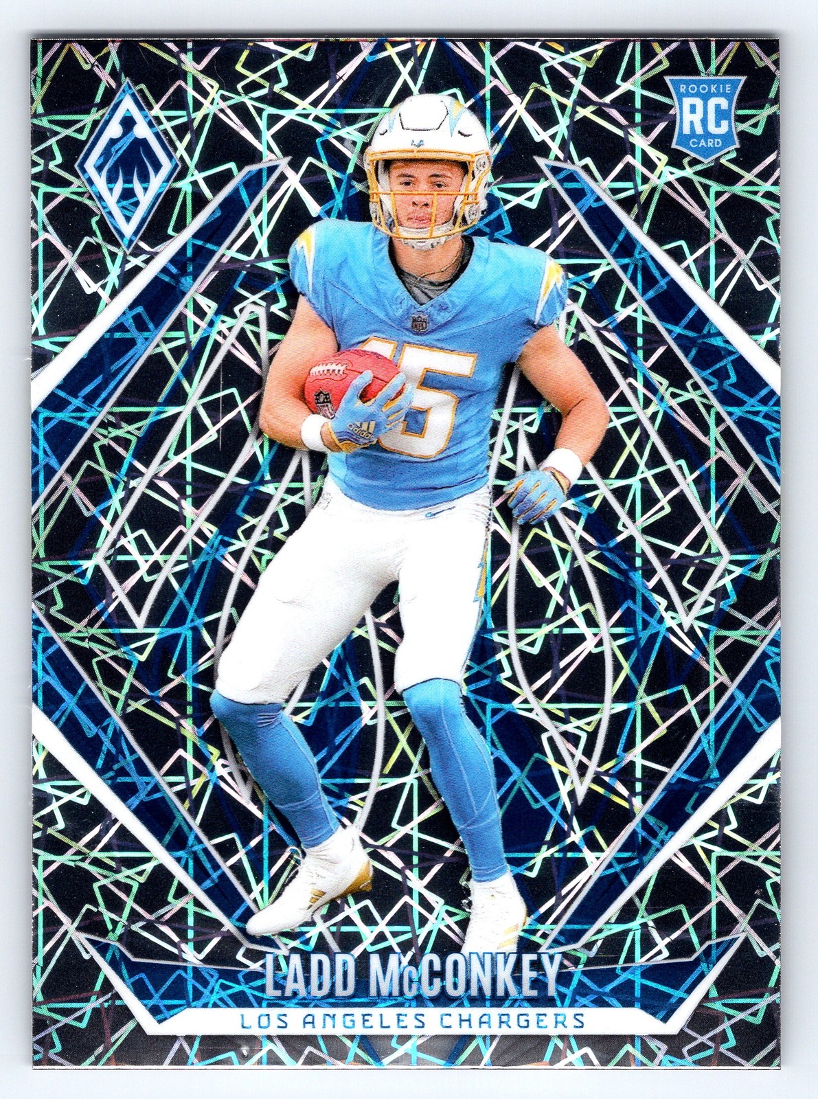 2024 Panini Phoenix #216 Ladd McConkey Lazer