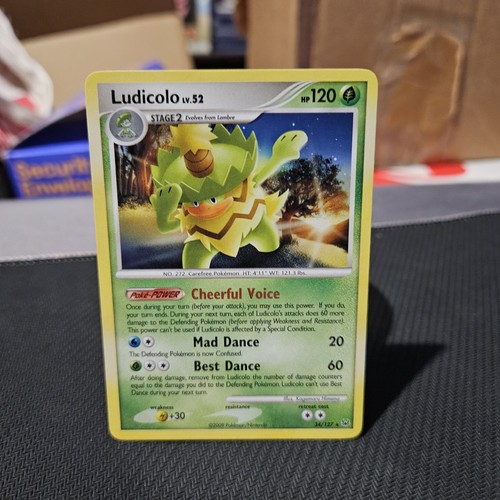 Ludicolo Pokemon TCG Platinum Rare Card #34/127