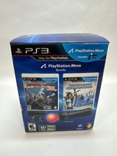 Medieval/Sports Champions Move Bundle W/ Camera & Sensor PlayStation 3 PS3 Black