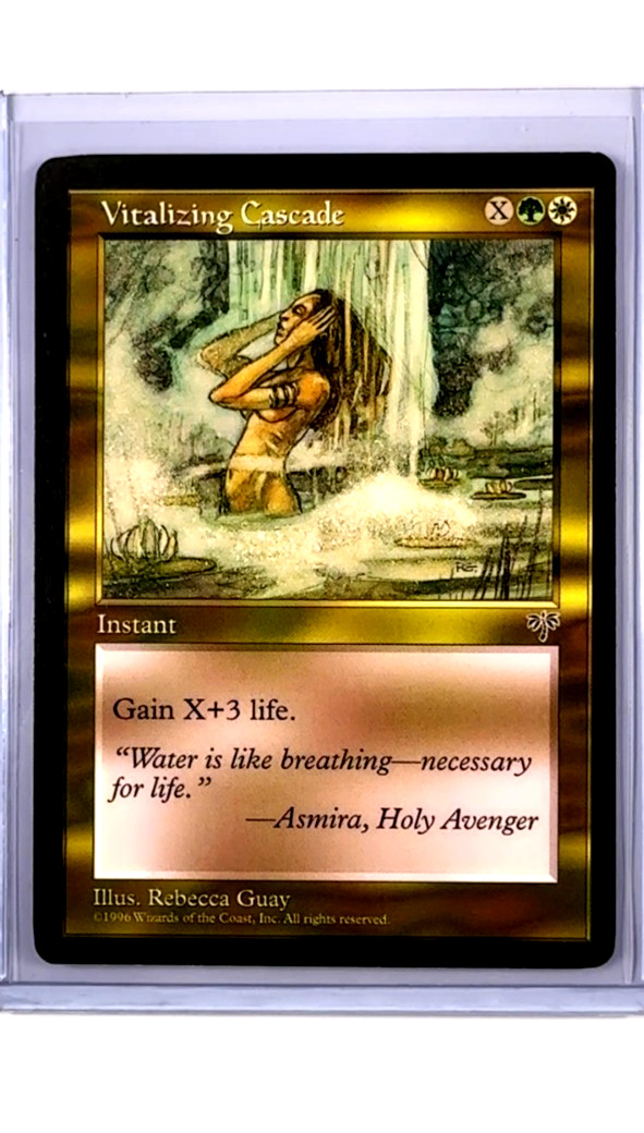 1996 MTG Magic The Gathering MIR Mirage Vintage Vitalizing Cascade LP