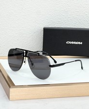 Grey Pilot Unisex Sunglasses CARRERA 1052/S 0V81/IR 62 12-145