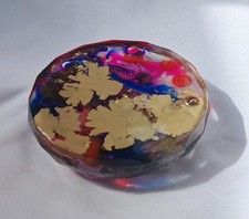 Handmade Multicoloured Abstract Trivet Pot Stand Coaster New