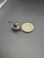 Vintage Sterling silver kettle/teapot Charm/Pendant 6.55g
