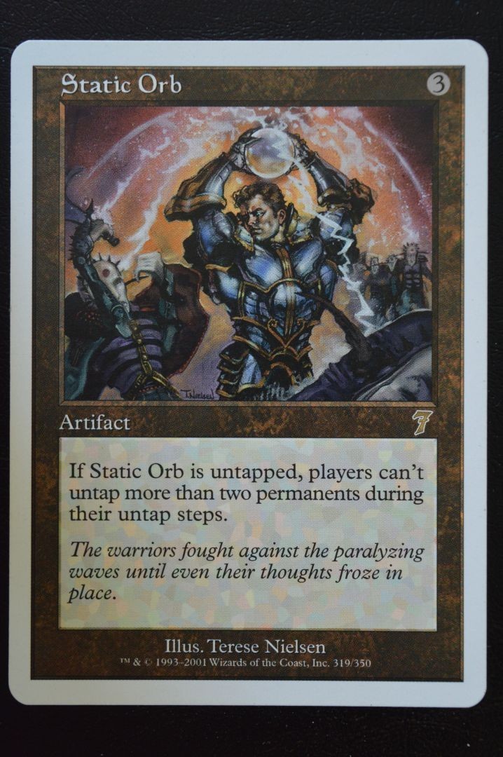 Magic MTG Static Orb EN LP 7th Edition