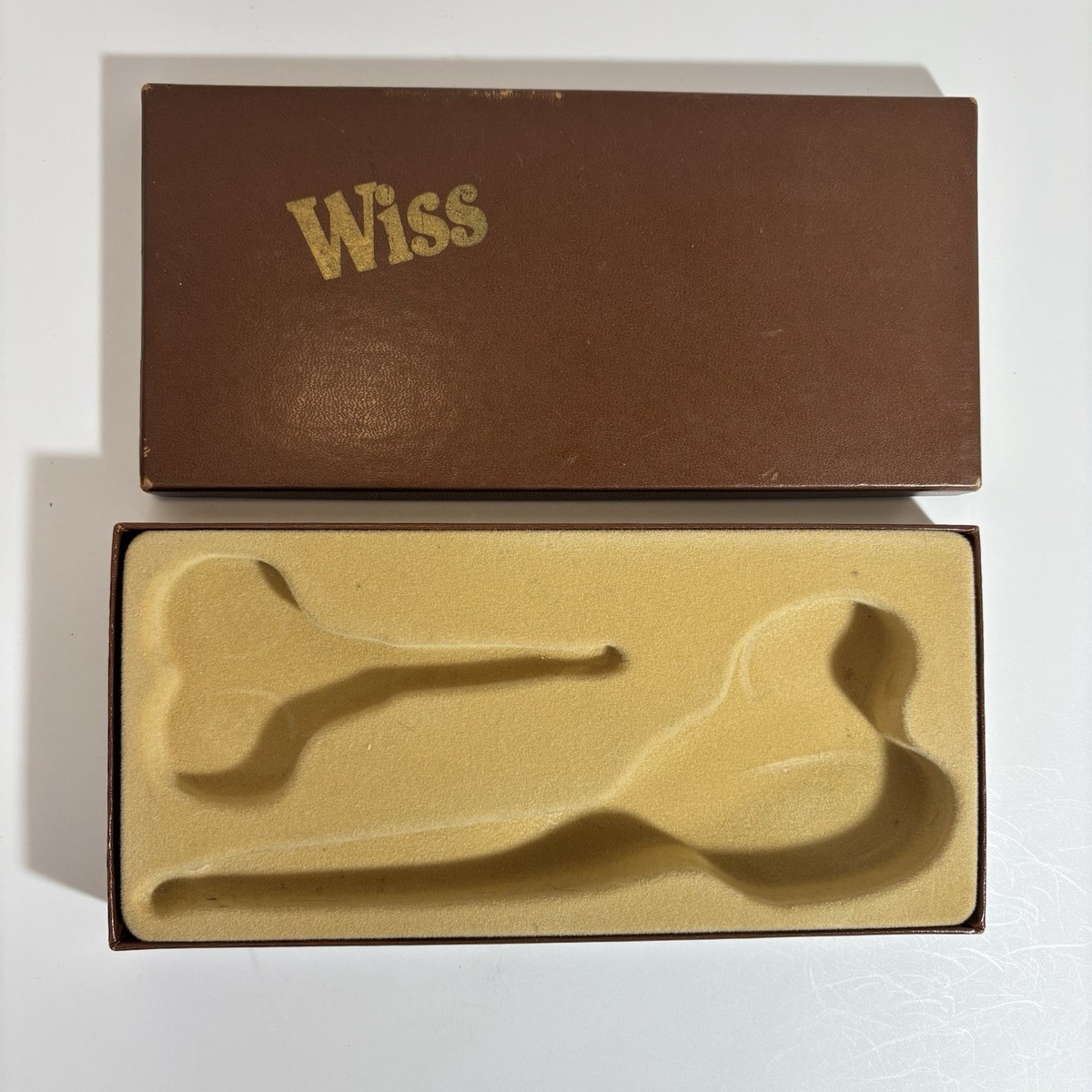 Knock on wood イス Vintage Wiss 3728 Faux Tortoise Shell Scissors Shears