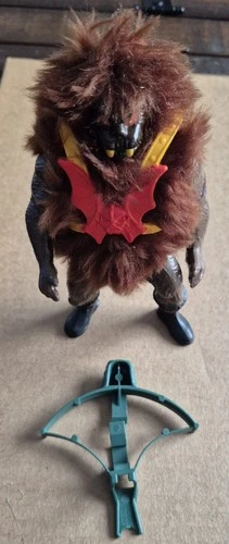 Vintage 1984 Dark Face Grizzlor MOTU Masters of the Universe He-Man Figure Black