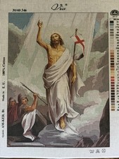 Via Printed Needlepoint Tapestry Gobelin Canvas Only 40x50 Cm