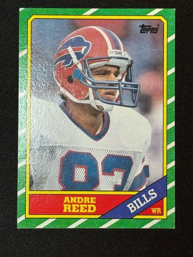 1986 Topps Andre Reed RC #388 Buffalo Bills Rookie