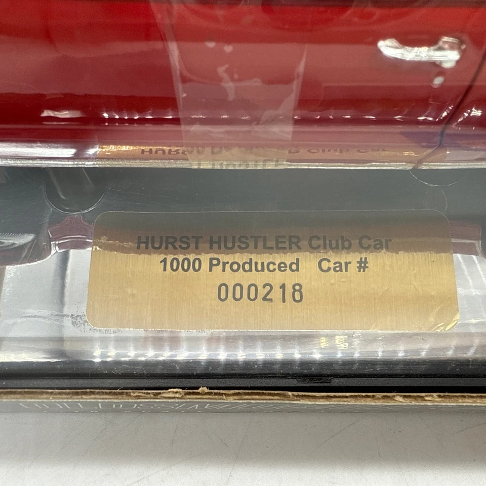 1967 Oldsmobile 442 Hurst Hustler шоссе 61 литой 1/18 красный купе 1 из 1000 - Изображение 2 из 4