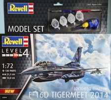 F-16D Falcon Tigermeet 2014 farby i klej - Revell 63844 skala 1/72