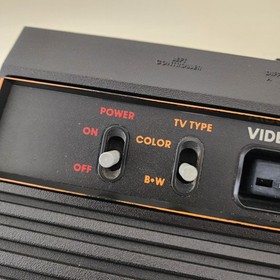 VTG Sears ATARI CX-2600 A VCS Consle +33 Games & Extra Controllers - Wood Grain