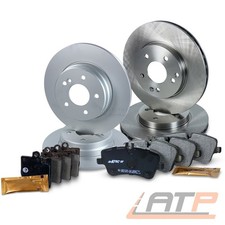 BREMSSCHEIBEN + BREMSBELÄGE VORNE + HINTEN FÜR MERCEDES C-KLASSE KOMBI S203