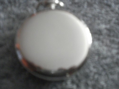 VINTAGE SILVER-TONED COCA-COLA LOGO POCKET WATCH - Picture 2 of 4