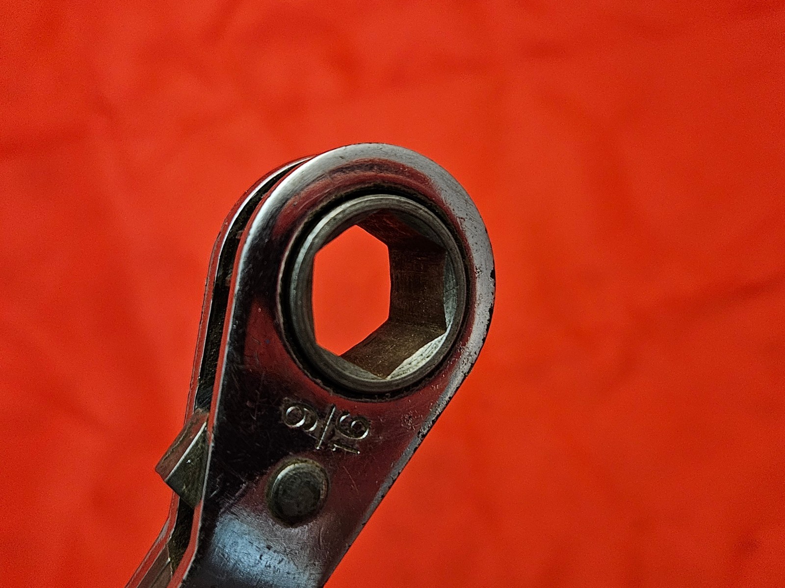 MAC ROW1618 1/2" X 9/16" 6 Point Offset Ratcheting Double Box End Wrench SAE S14