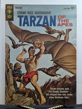 Edgar Rice Burroughs Tarzan of The Apes #140 (Feb 1964) Gold Key Comics 