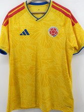 Colombia 2026 Adidas Home Soccer Football Jersey Shirt Kit JL6972 NWT Large