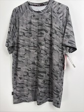 Spyder Rash Guard Shirt Mens Large Surf Sand Sun UPF 30 Quick Dry Swim NWT