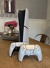 PlayStation 5 PS5 Slim Digital Edition Console with 2 Controllers + Extras