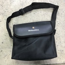 Bushnell Soft Carry Case Pouch Black for Binoculars Rangefinder Small Bag Logo