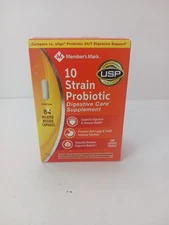 Member's Mark 10 Strain Probiotic (84 count) 1 Per Day - Expired 03/25  New