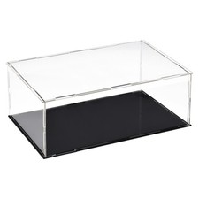 Acrylic Clear Display Case Box Dustproof Protection Showcase 30x15x10cm